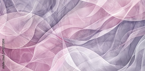 Pink and Purple Swirls Background