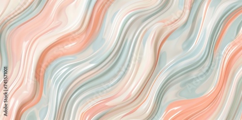 Elegant Abstract Background With Wavy Pattern