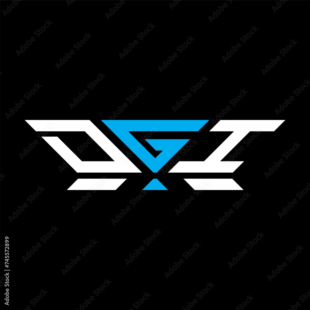 DGI letter logo vector design, DGI simple and modern logo. DGI luxurious alphabet design DGI letter logo vector design, DGI simple and modern logo. DGI luxurious alphabet design
