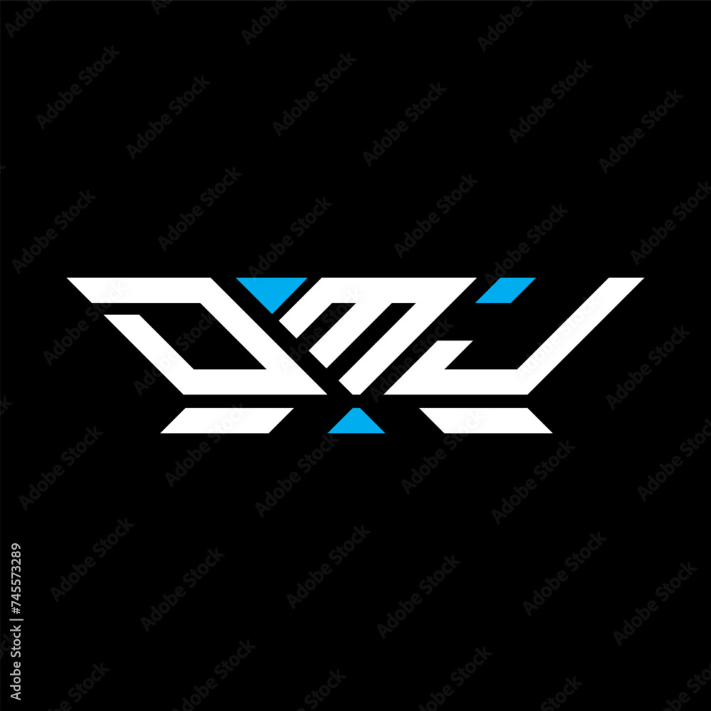 DMJ letter logo vector design, DMJ simple and modern logo. DMJ luxurious alphabet design  