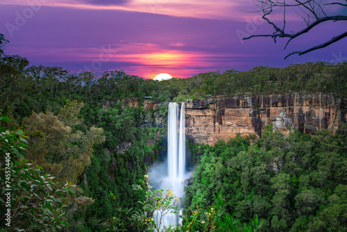 Photography Beautiful flowing River in Fitzroy water Falls in Bowral NSW Australia beautiful
