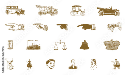 Monocracy icon collection