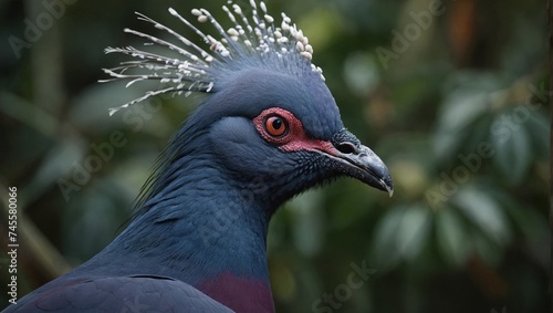 close up of a bird