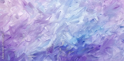 Vibrant Purple and Blue Background With Scattered Glass Pieces