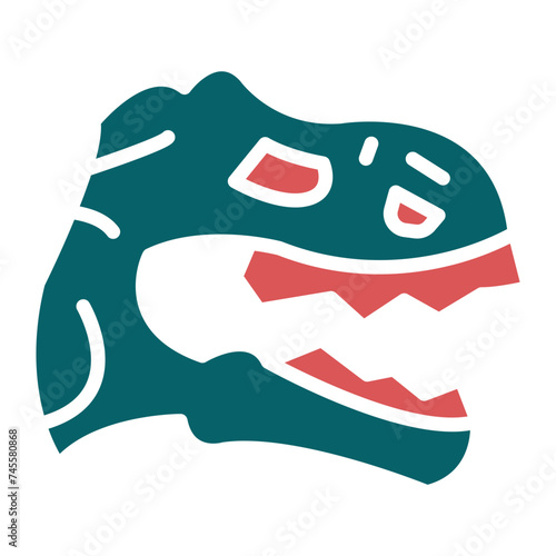 Dinosaur Icon Style