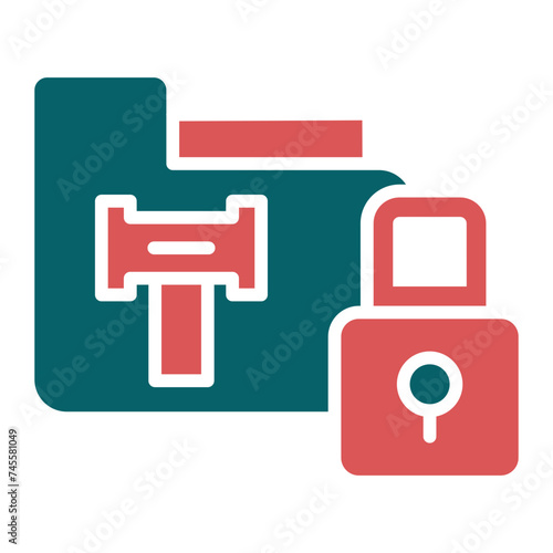 Gdpr Lawsuit Icon Style