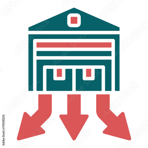 Distribution Center Icon Style