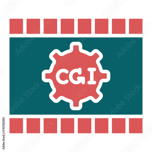 CGI Film Icon Style