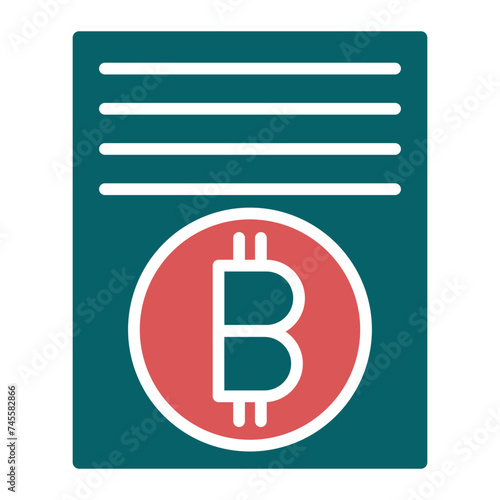 Digital Ledger Icon Style