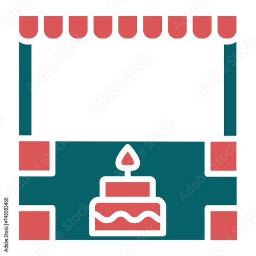 Cake Shop Icon Style