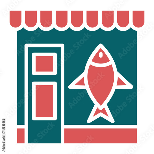 Fish Shop Icon Style