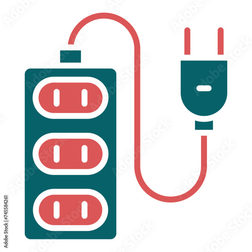 Extension Cord Icon Style