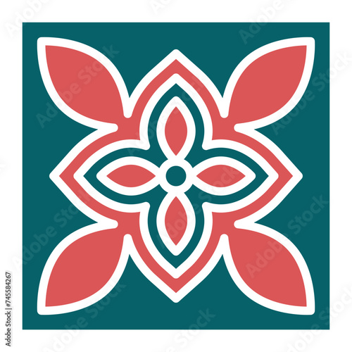Floor Tiles Icon Style