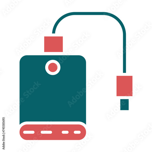 Powerbank Icon Style
