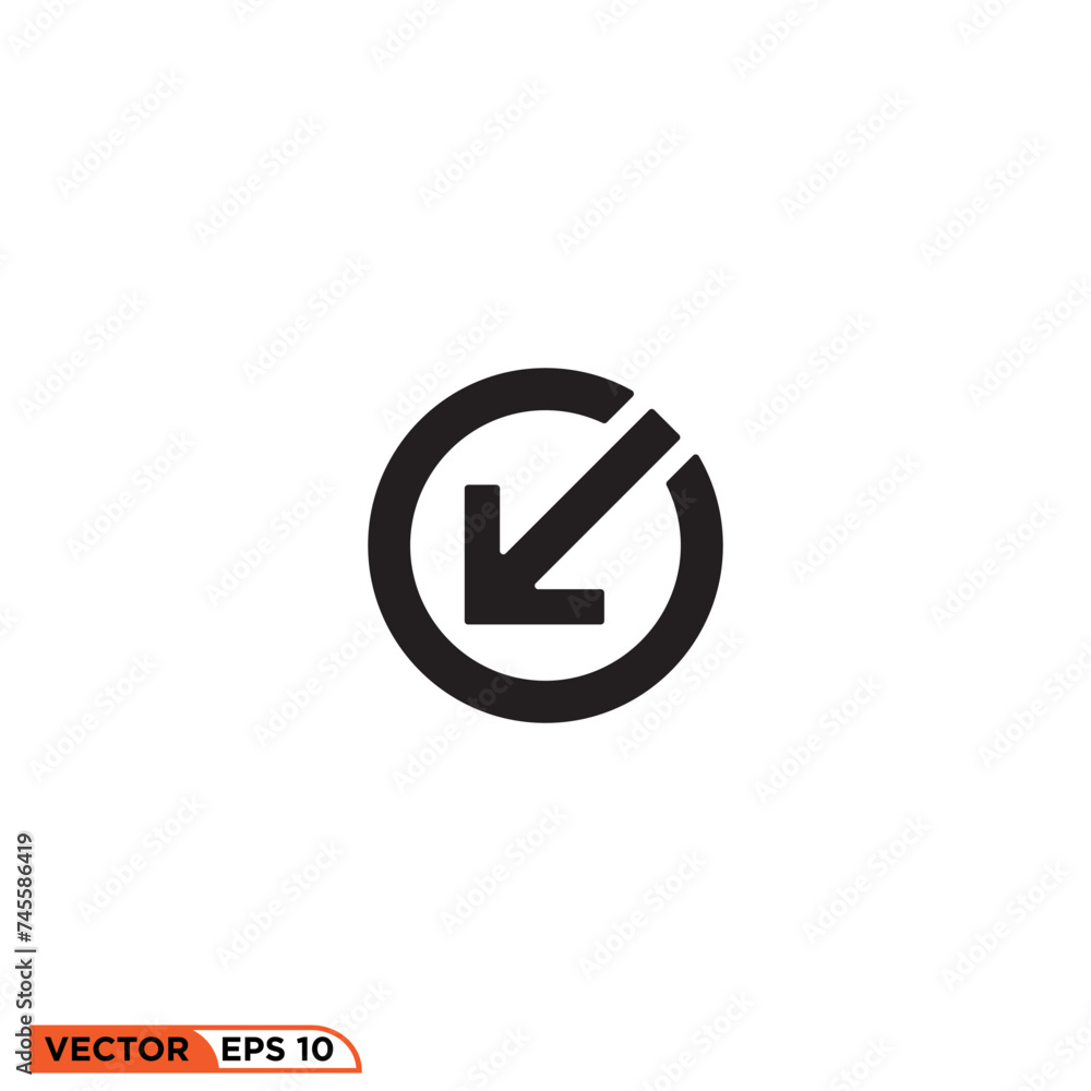 Arrow icon design vector graphic of template, sign and symbol Arrow icon design vector graphic of template, sign and symbol