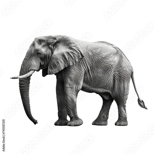 elephant isolated on transparent background  png