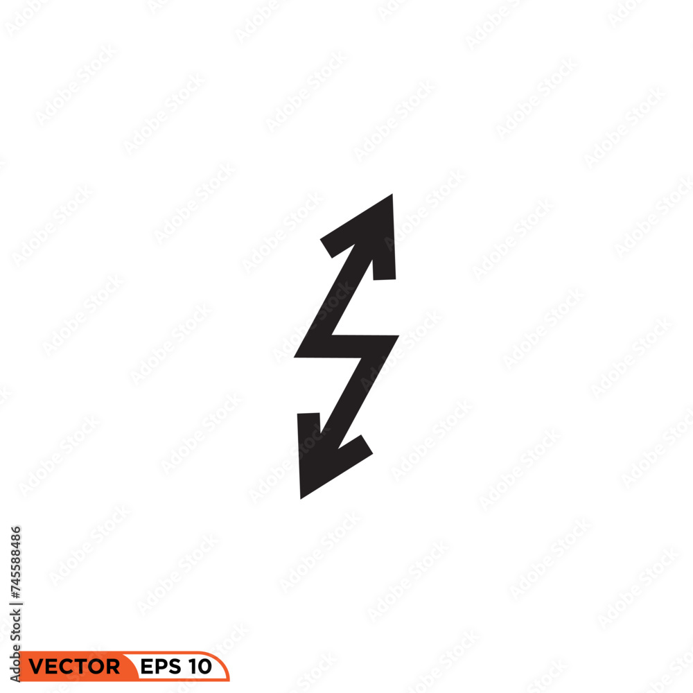 Arrow icon design vector graphic of template, sign and symbol Arrow icon design vector graphic of template, sign and symbol