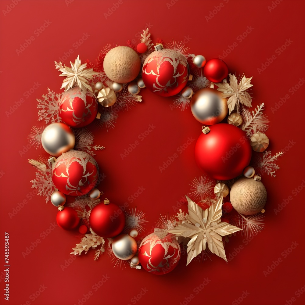 red christmas balls red christmas balls