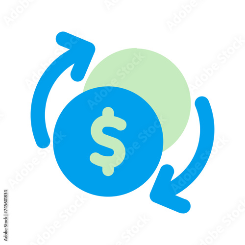 currency exchange duo tone