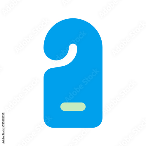 door hanger duo tone