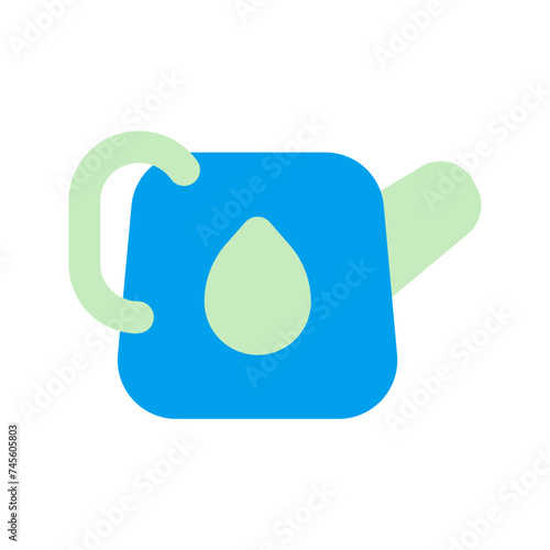 watering can duo tone