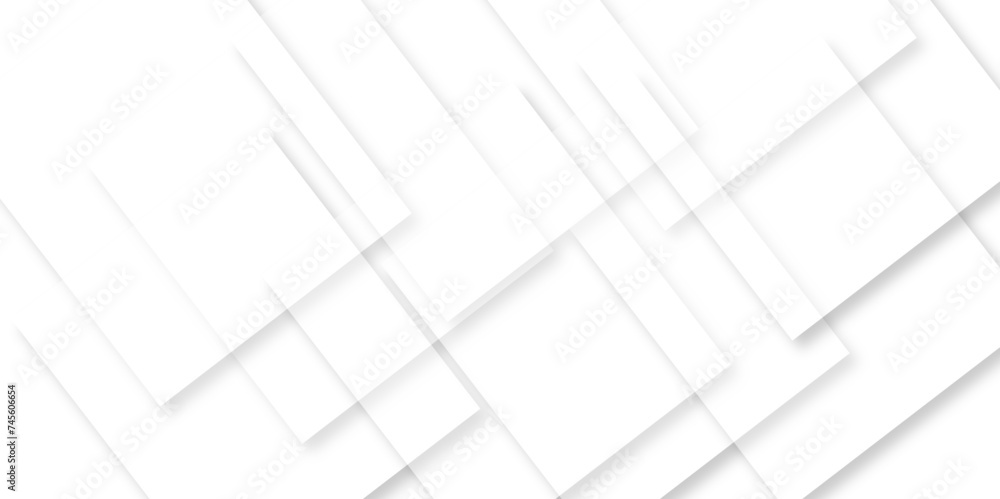 Modern geometrical dynamic and seamless abstract white background. Abstract background in white and gray shadows. Abstract geometric background Template for branding business technology concept design