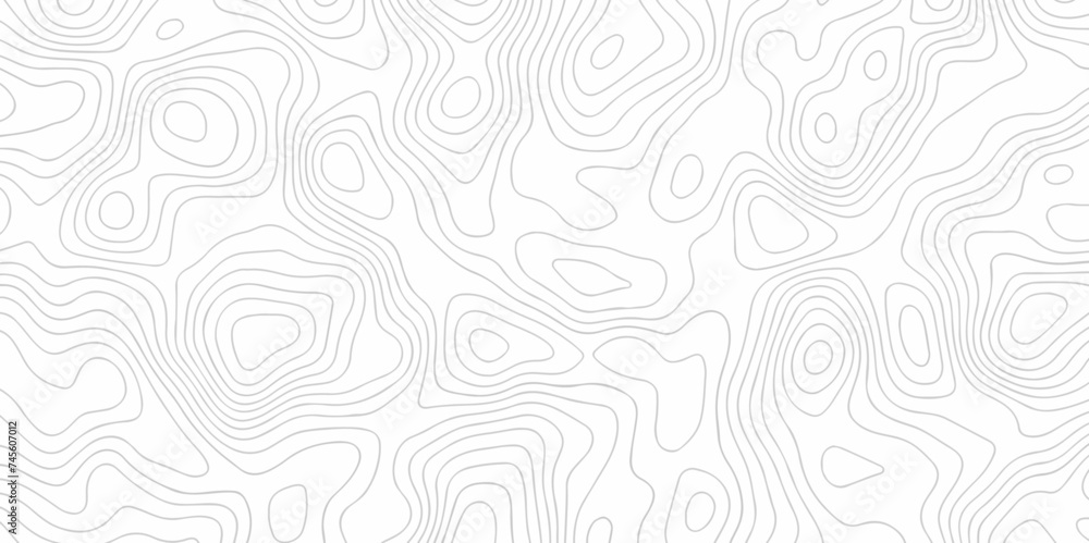 	
The stylized height of the topographic map in contour, lines. Topography and geography map grid abstract backdrop. creative cartography illustration. Black and white landscape geographic pattern. - obrazy, fototapety, plakaty 