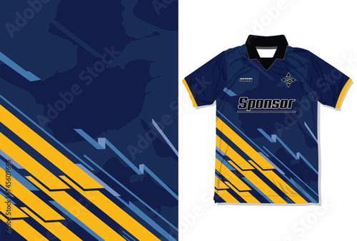 jersey design template for sublimition raching biker sports soccer adobe stock  photo