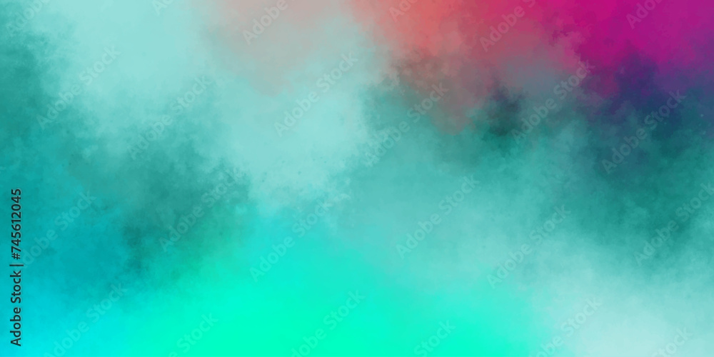 Mint Red realistic fog or mist texture overlays,vector illustration transparent smoke brush effect liquid smoke rising cumulus clouds smoke swirls design element.reflection of neon dramatic smoke.
