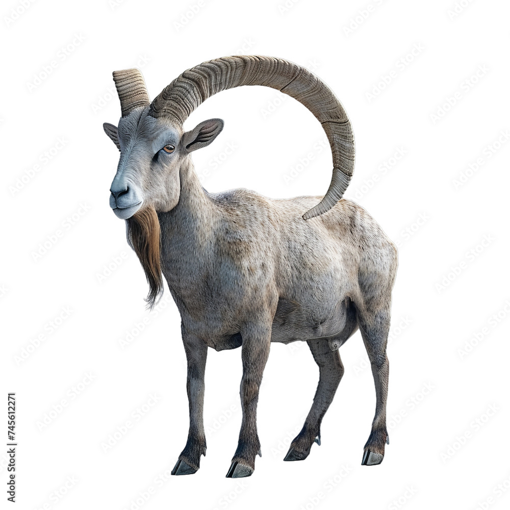 ibex goat isolated on transparent background, png ibex goat isolated on transparent background, png