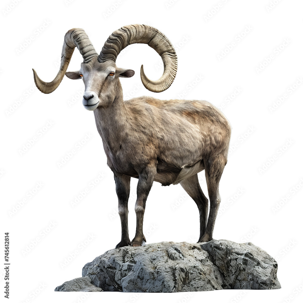 ibex goat isolated on transparent background, png ibex goat isolated on transparent background, png