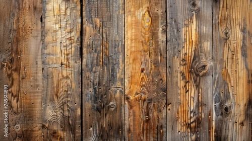 Wallpaper Mural Tidy arrangement of wooden planks Torontodigital.ca