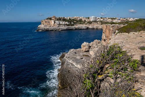 Fototapeta Naklejka Na Ścianę i Meble -  Cala Figuera, .Santanyi, Mallorca, Balearic Islands, Spain