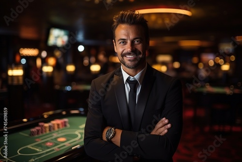 A manager in a casino. © Belish