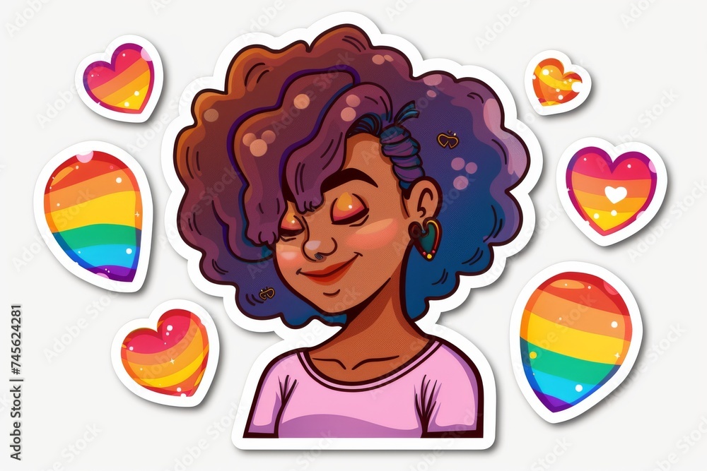 LGBTQ Sticker jaunty sticker design. Rainbow peace sticker motive rainbow love diversity Flag illustration. Colored lgbt parade demonstration neutrality. Gender speech and rights lgbtq+ pride flags LGBTQ Sticker jaunty sticker design. Rainbow peace sticker motive rainbow love diversity Flag illustration. Colored lgbt parade demonstration neutrality. Gender speech and rights lgbtq+ pride flags