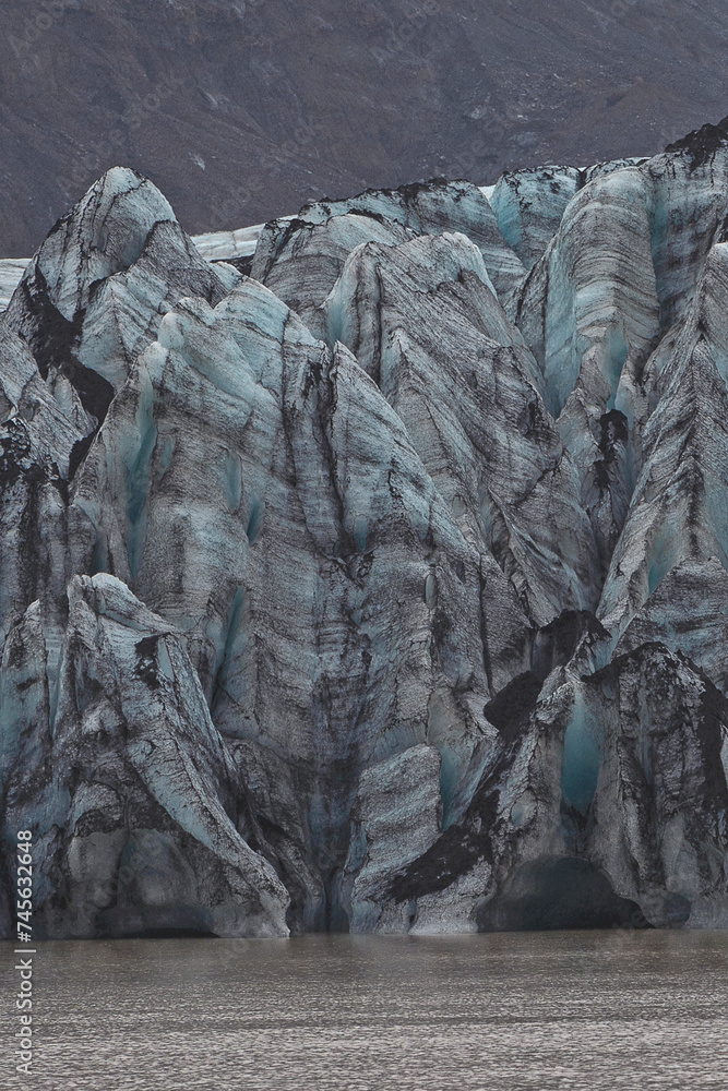 Fototapeta premium Glaciar Sólheimajökull