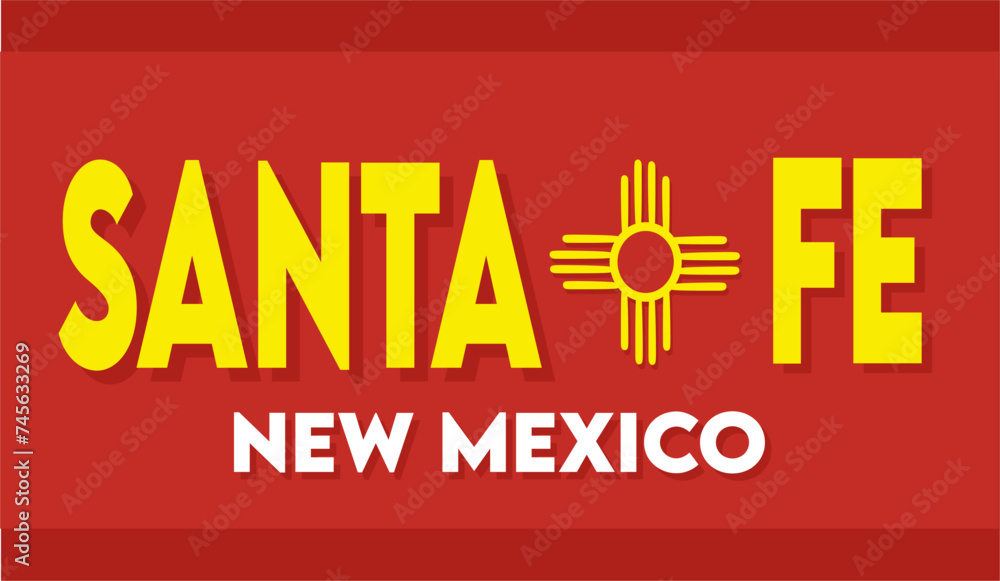Fototapeta premium santa fe new mexico united states