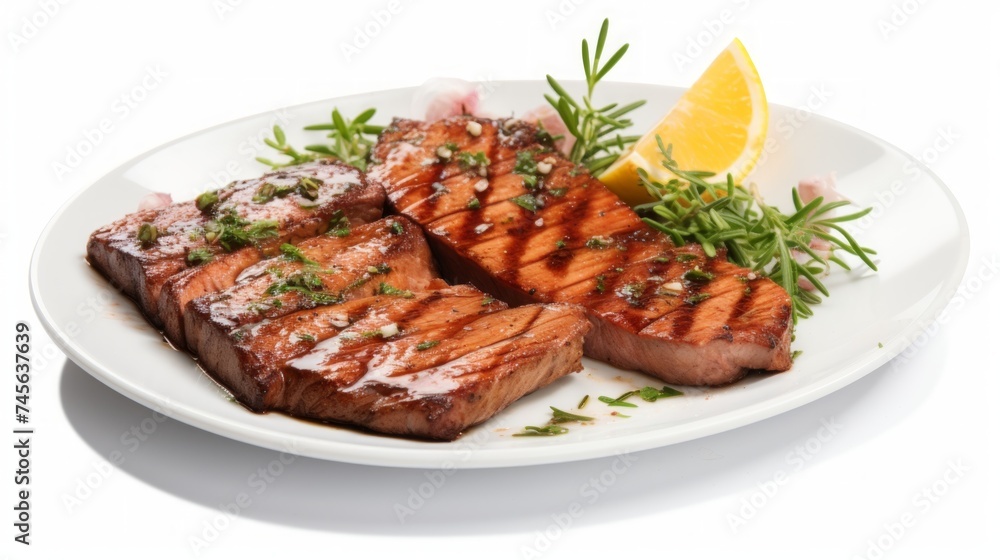 Marinated tuna steak Generative AI Marinated tuna steak Generative AI