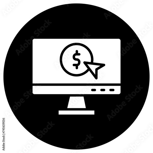 Pay per click Vector Icon Design Illustration