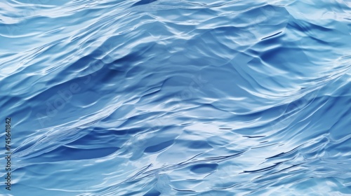 Generative AI Rippled and textured water surface with gentle waves.
