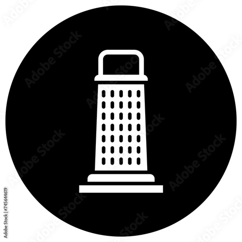 Cheese Grater Vector Icon Design Illustration