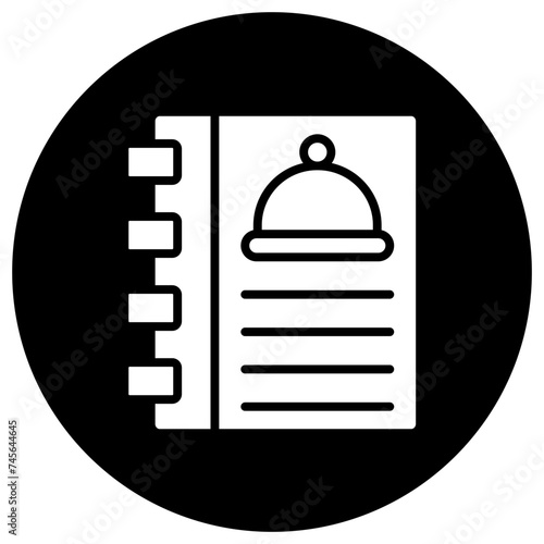 Cookbook Vector Icon Design Illustration