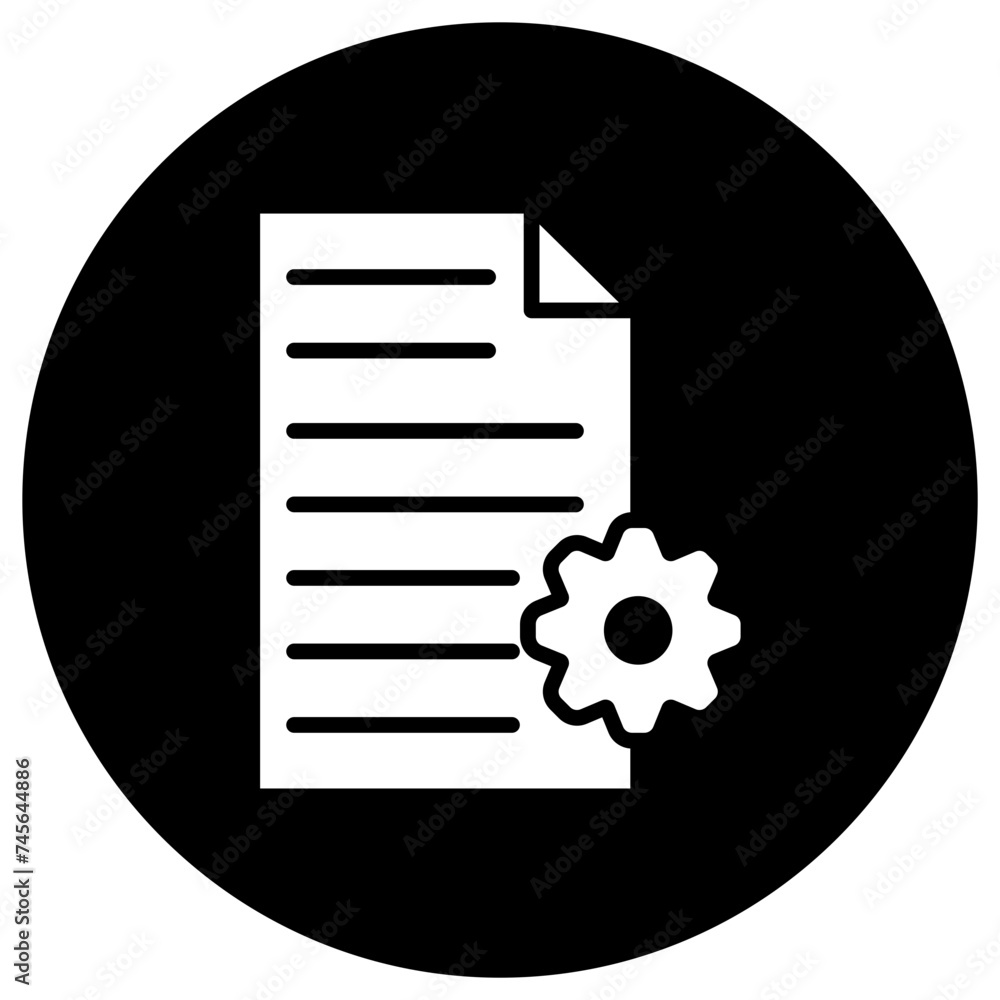 Process Vector Icon Design Illustration Process Vector Icon Design Illustration