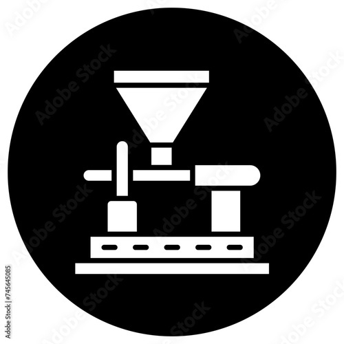 Coffee Mill Vector Icon Design Illustration