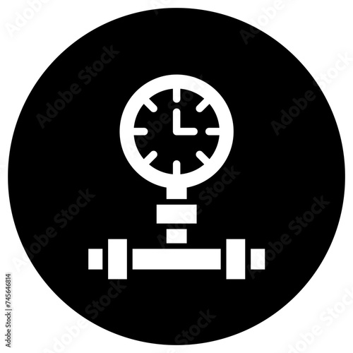 Manometer Vector Icon Design Illustration
