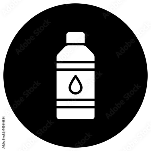 Water Bottle Vector Icon Design Illustration