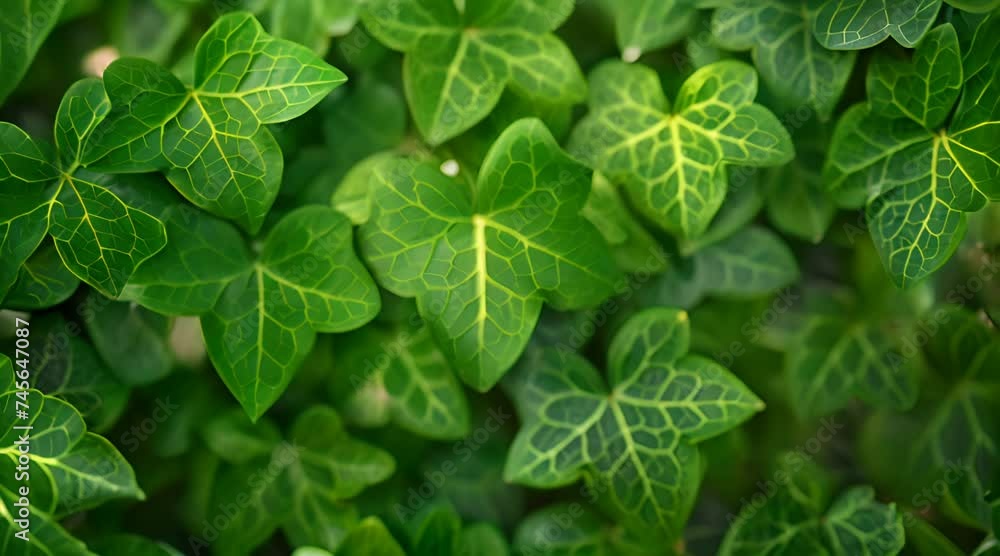 A close up of common green ivy texture
A close up of common green ivy texture