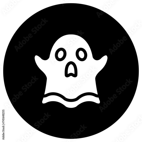 Ghost Vector Icon Design Illustration