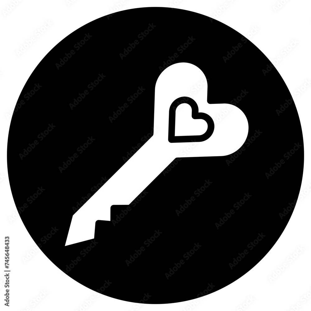 Key Vector Icon Design Illustration Key Vector Icon Design Illustration