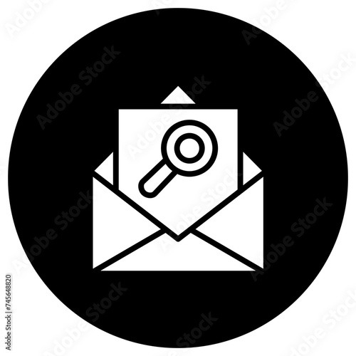 Searching Vector Icon Design Illustration